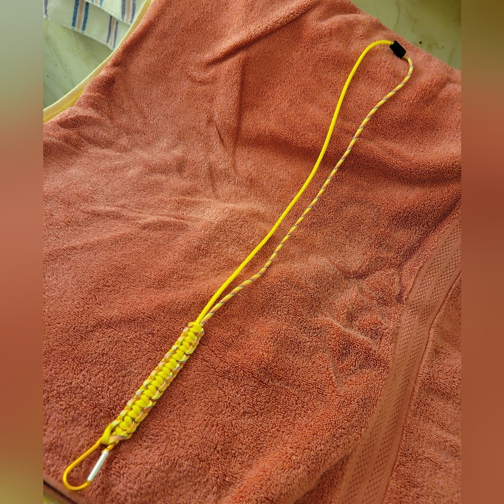 Homemade lanyard
